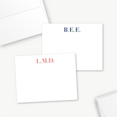 Initial Dot Flat Card Set